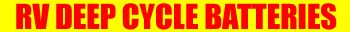 RV batteries: deep cycle house power and engine cranking lithium-ion batteries