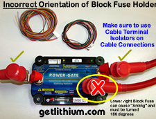 Click on the image for a larger POWER-GATE Installation tip image