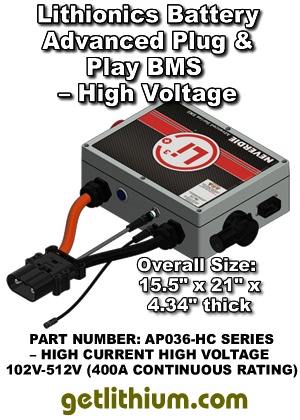 Lithionics advanced BMS box