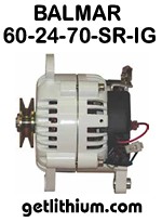 Balmar 24 Volt 70 Amp alternator kit