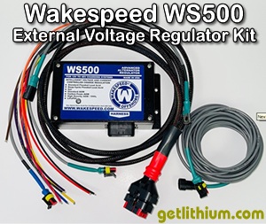 Wakespeed WS500 external 12 Volt and 24 Volt alternator Voltage regulators.
