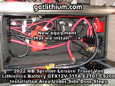 The battery compartment - work in progress