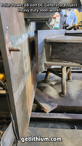 Click on the image for a larger picture of this Polar Power 20kW DC diesel generator snowplow railway project